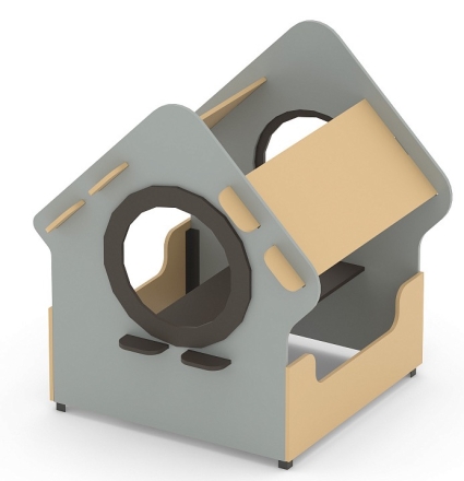 Игровой домик Romana 115.40.00_30.01 для детских площадок, фото 2