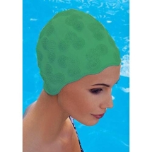 Шапочка для плав. жен. &quot;FASHY Moulded Cap&quot;, арт.3100-00-60, резина, зеленый