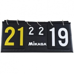 Счетчик для волейбола &quot;MIKASA&quot;, отображение счета по партиям, счета в партии, складной на липучках, фото 1