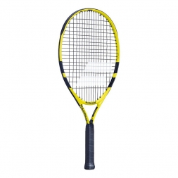 Ракетка б/т дет. BABOLAT Nadal 26 Gr0, арт.140250, для 9-10 лет, алюминий, со струнами,черно-желт
