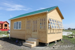 Летняя кухня №1 4х7м по каркасной технологии Под ключ, фото 2