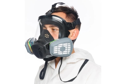 Противогаз фильтрующий UNIX 5000 марки А1В1Е1К1 с Р1 102-026-0022, фото 3