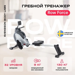 Гребной тренажер домашний SVENSSON BODY LABS ROW FORCE, фото 9