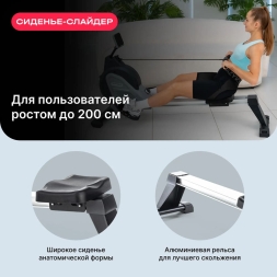 Гребной тренажер домашний SVENSSON BODY LABS ROW FORCE, фото 7
