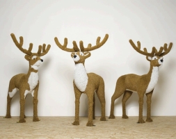 Топиари композиция олени, Орех - газон Eco