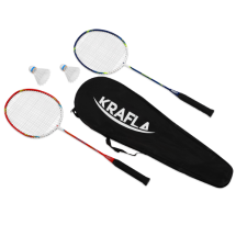 KRAFLA Comfort 200 Набор для бадминтона: ракетка (2 шт), волан (2 шт)