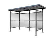 Павильон для курения К-19 (Поликарбонат)