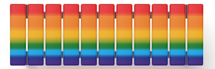 Скамья - МФ 42.01.14 (Радуга), фото 3