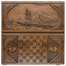 Нарды резные &quot;Долина Арарата&quot; 60, Haleyan