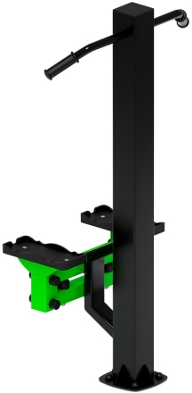 Степ (зеленый) - Уличный тренажер - СТ 014-12, фото 3