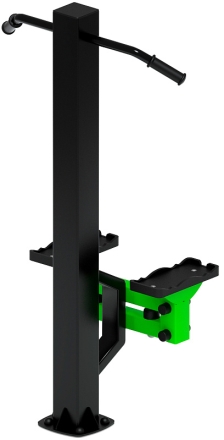 Степ (зеленый) - Уличный тренажер - СТ 014-12, фото 2