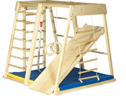 Детский спортивный комплекс (ДСК) &quot;Kidwood&quot; Ракета (комплектация Оптима), фото 1