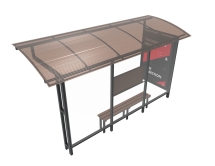 Автобусный павильон &quot;Стандарт-Л1&quot;