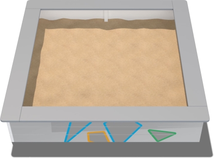 Песочница Карьер ПС101.00 для игровой детской площадки, фото 2