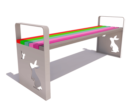 Скамейка уличная Детская 77014 для парков 150см, фото 1