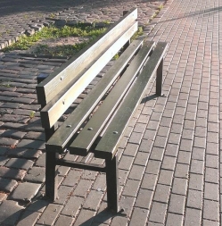 Лавочка для детской площадки Бюджет-3, фото 1