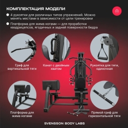 Силовой комплекс полукоммерческий SVENSSON BODY LABS RIGEL PLUS PRO, фото 4