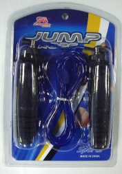 Скакалка 5107 0031 (2,8 м, мягкие ручки, шнур: резина)