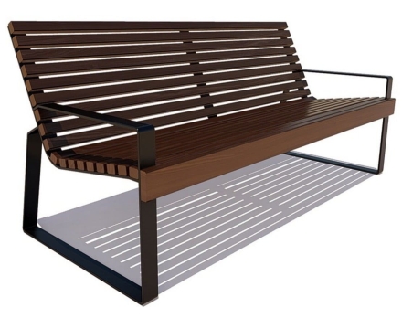 Парковая скамейка Белгород, Лиственница 2 м, фото 1