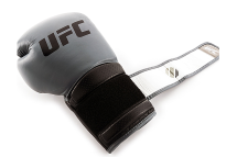 (UFC Перчатки MMA для работы на снарядах чёрные - 16 Oz)