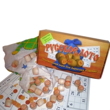 Русское лото в картонной коробке