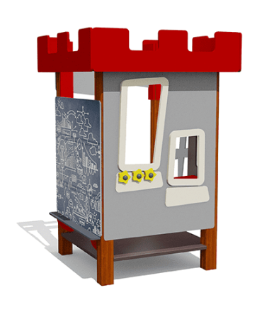 Игровой домик ВСТ 5101 для детской площадки, фото 1