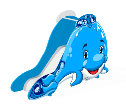 Детская горка Кит ГР-09Х H=750 для игровой площадки