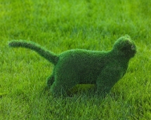 Топиари кошка Мурка - газон Eco