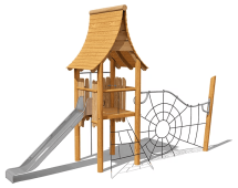 Игровой комплекс Эко VST 0032 для детской площадки Игровой комплекс Эко VST 0032 для детской площадки