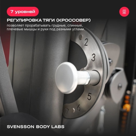 Силовой комплекс полукоммерческий SVENSSON BODY LABS RIGEL PRO, фото 17