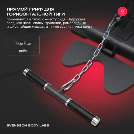 Силовой комплекс полукоммерческий SVENSSON BODY LABS RIGEL PRO, фото 9