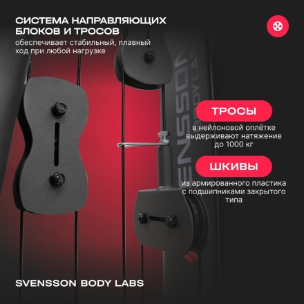 Силовой комплекс полукоммерческий SVENSSON BODY LABS RIGEL PRO, фото 7