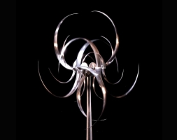 Скульптура из нержавеющей стали Галактика Стандартный размер, основание из нержавеющей стали, фото 2