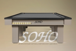 Бильярдный стол - Soho 12 Футов, Русская пирамида, Сланец Orero Lux 45 мм, фото 8