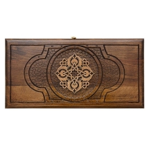 Нарды резные &quot;Золотой узор 1&quot; 40, Mirzoyan