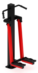 Хипс (красный) - Уличный тренажер - СТ 015-11.П, фото 4