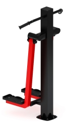 Хипс (красный) - Уличный тренажер - СТ 015-11.П, фото 2