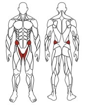 Хипс (красный) - Уличный тренажер - СТ 015-11.П