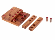 Головоломка &quot;Точки&quot;, 10 брусков, 13 фишек, МИКС