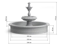 Фонтан Королевский в античной бронзе