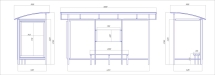 Автобусный павильон &quot;Стандарт-Л2&quot;