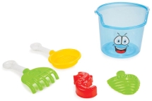 Набор для пляжа и песочницы Pilsan Cute Bucket (06-117)