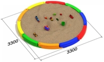 Песочница Кольцо для детской площадки