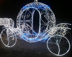 Световая фигура Карета для Золушки 02/038, фото 3