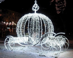 Световая фигура Карета для Золушки 02/038, фото 1