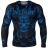 Рашгард Venum Devil Navy Blue/Black L/S