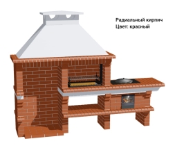 Печь Аристократ 824 Прямоугольный кирпич микс коричневого с желтым, фото 11