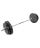 Штанга разборная, стальной гриф, пластиковые диски, 35 кг, BB-401