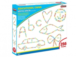 Набор из 256 цветных скрепок Pilsan Education Chain (03-303), фото 1