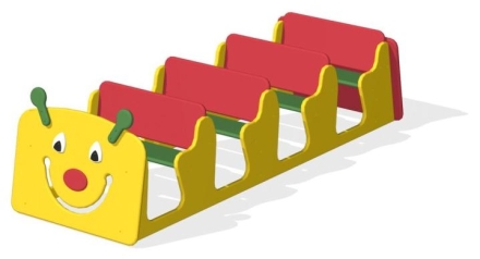 Игровой макет Гусеничка СКИ 201 для детских площадок, фото 1